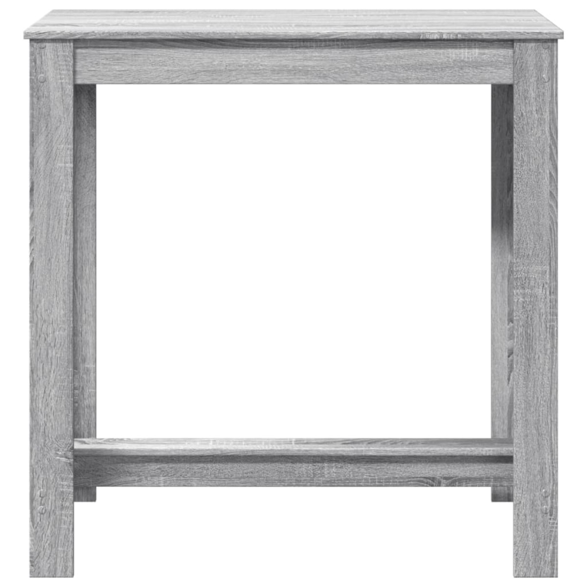 vidaXL Τραπέζι Μπαρ Γκρι Sonoma 102x50x103,5εκ. Επεξεργ. Ξύλο