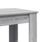 vidaXL Τραπέζι Μπαρ Γκρι Sonoma 102x50x103,5εκ. Επεξεργ. Ξύλο