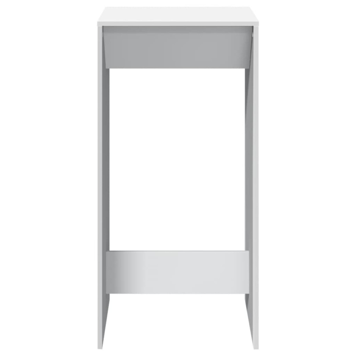 vidaXL Τραπέζι Μπαρ Λευκό 51x50x103,5 εκ. Επεξ. Ξύλο
