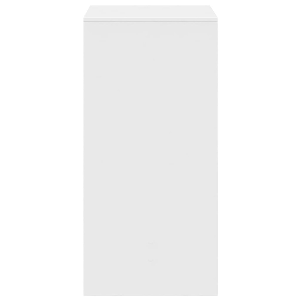 vidaXL Τραπέζι Μπαρ Λευκό 51x50x103,5 εκ. Επεξ. Ξύλο