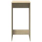 vidaXL Τραπέζι Μπαρ Sonoma Δρυς 51x50x103,5 εκ. Επεξ. Ξύλο