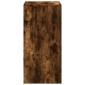 vidaXL Τραπέζι Μπαρ Καπνιστή Δρυς 51x50x103,5 εκ. Επεξ. Ξύλο