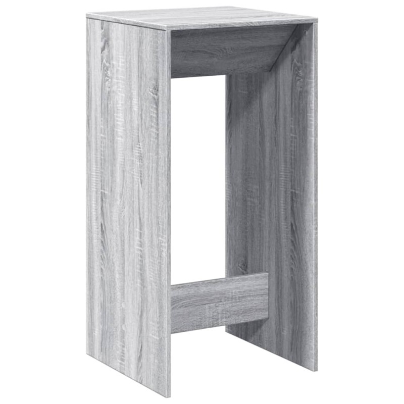 vidaXL Τραπέζι Κονσόλα Γκρι Sonoma 51x50x103,5 εκ. από Επεξεργ. Ξύλο