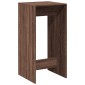 vidaXL Τραπέζι Μπαρ Καφέ Δρυς 51x50x103,5 εκ. Επεξ. Ξύλο