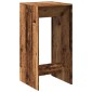 vidaXL Τραπέζι Μπαρ Όψη Παλαιού Ξύλου 51x50x103,5 εκ. Επεξ. Ξύλο