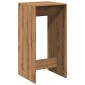 vidaXL Τραπέζι Μπαρ Αρτισιανή Δρυς 51x50x103,5 εκ. Επεξ. Ξύλο