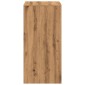 vidaXL Τραπέζι Μπαρ Αρτισιανή Δρυς 51x50x103,5 εκ. Επεξ. Ξύλο