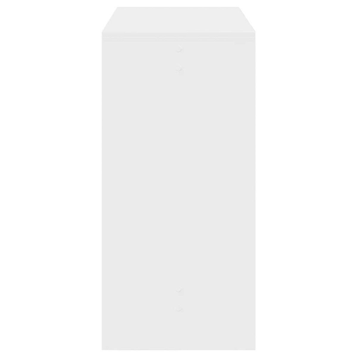 vidaXL Τραπέζι Μπαρ Λευκό 102x50x103,5εκ. Επεξεργ. Ξύλο
