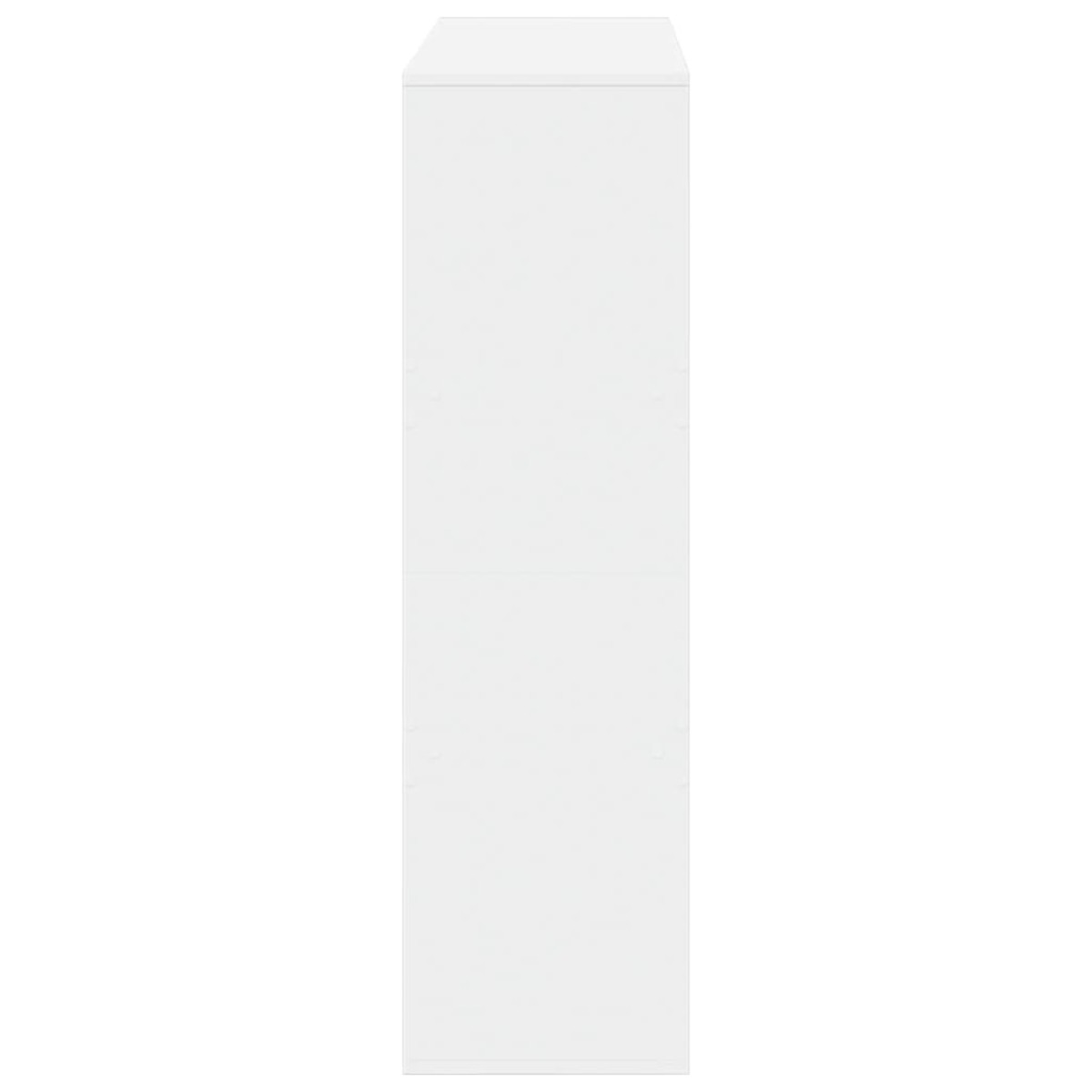 vidaXL Βιβλιοθήκη/Διαχωριστικό Χώρου Λευκό 100x33x115 εκ.
