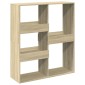 vidaXL Βιβλιοθήκη/Διαχωριστικό Χώρου Sonoma Δρυς 100x33x115 εκ.