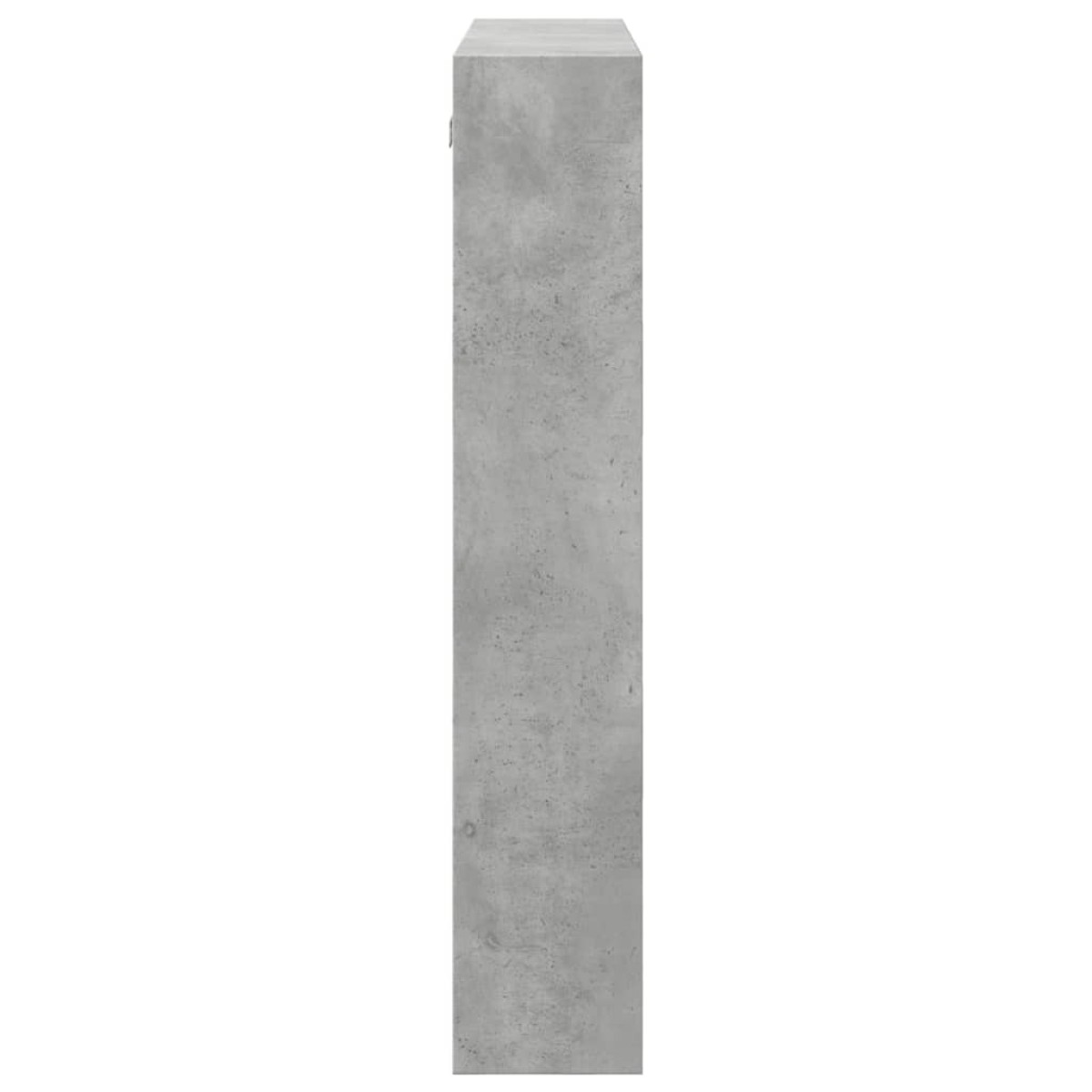 vidaXL Ντουλάπι Τοίχου Γκρι Σκυρ. 80x15x80 εκ. Επεξεργασμένο Ξύλο