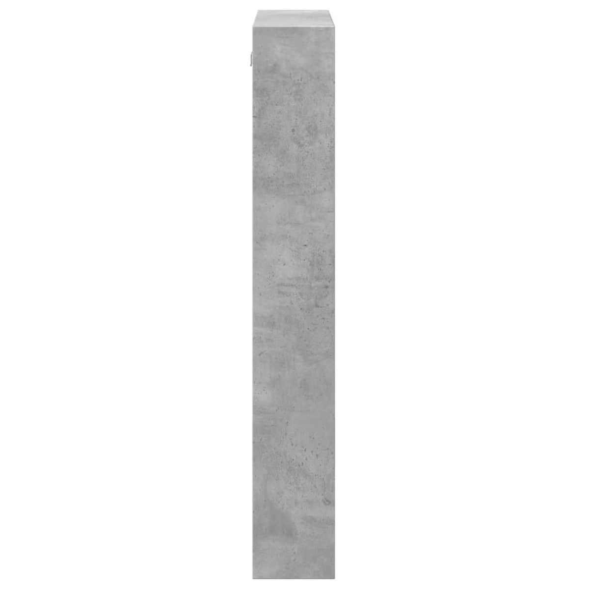 vidaXL Ντουλάπι Τοίχου Γκρι Σκυρ. 50x15x100 εκ. Επεξεργασμένο Ξύλο