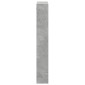 vidaXL Ντουλάπι Τοίχου Γκρι Σκυρ. 50x15x100 εκ. Επεξεργασμένο Ξύλο