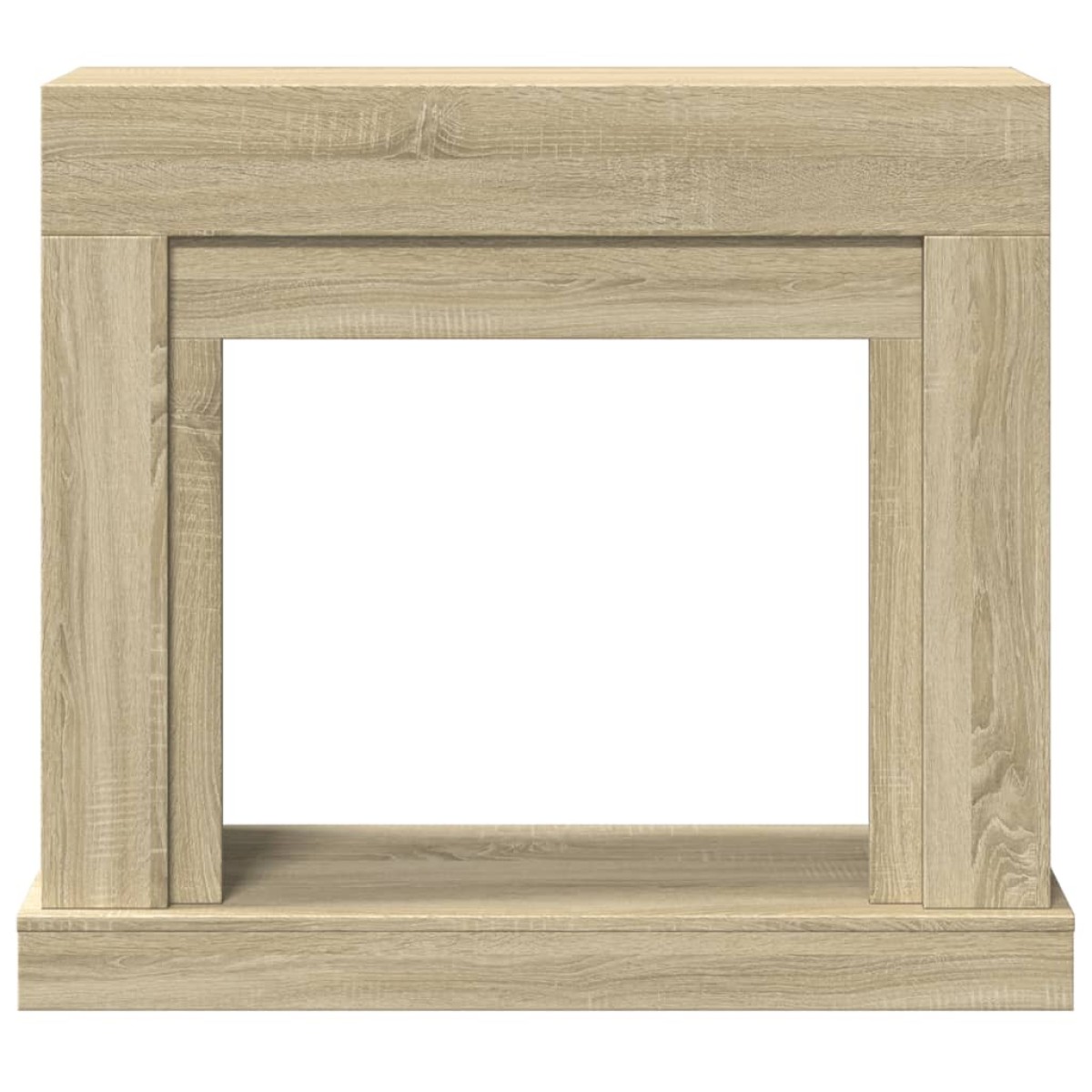 vidaXL Πλαίσιο Τζακιού Sonoma Δρυς 100x30x87,5 εκ. από Επεξ. Ξύλο