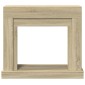 vidaXL Πλαίσιο Τζακιού Sonoma Δρυς 100x30x87,5 εκ. από Επεξ. Ξύλο