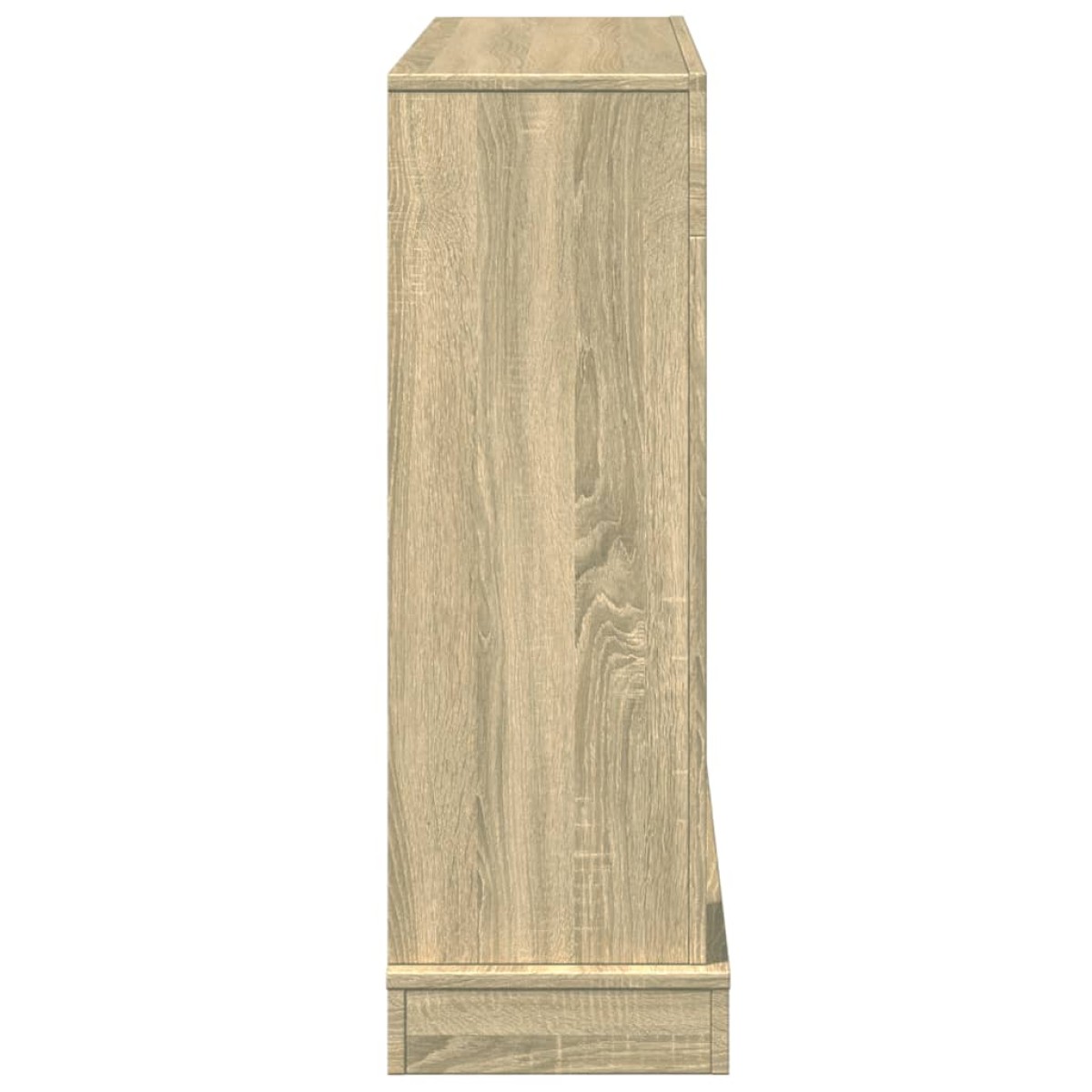 vidaXL Πλαίσιο Τζακιού Sonoma Δρυς 100x30x87,5 εκ. από Επεξ. Ξύλο
