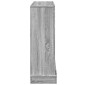 vidaXL Πλαίσιο Τζακιού Γκρι Sonoma 100x30x87,5 εκ. από Επεξ. Ξύλο