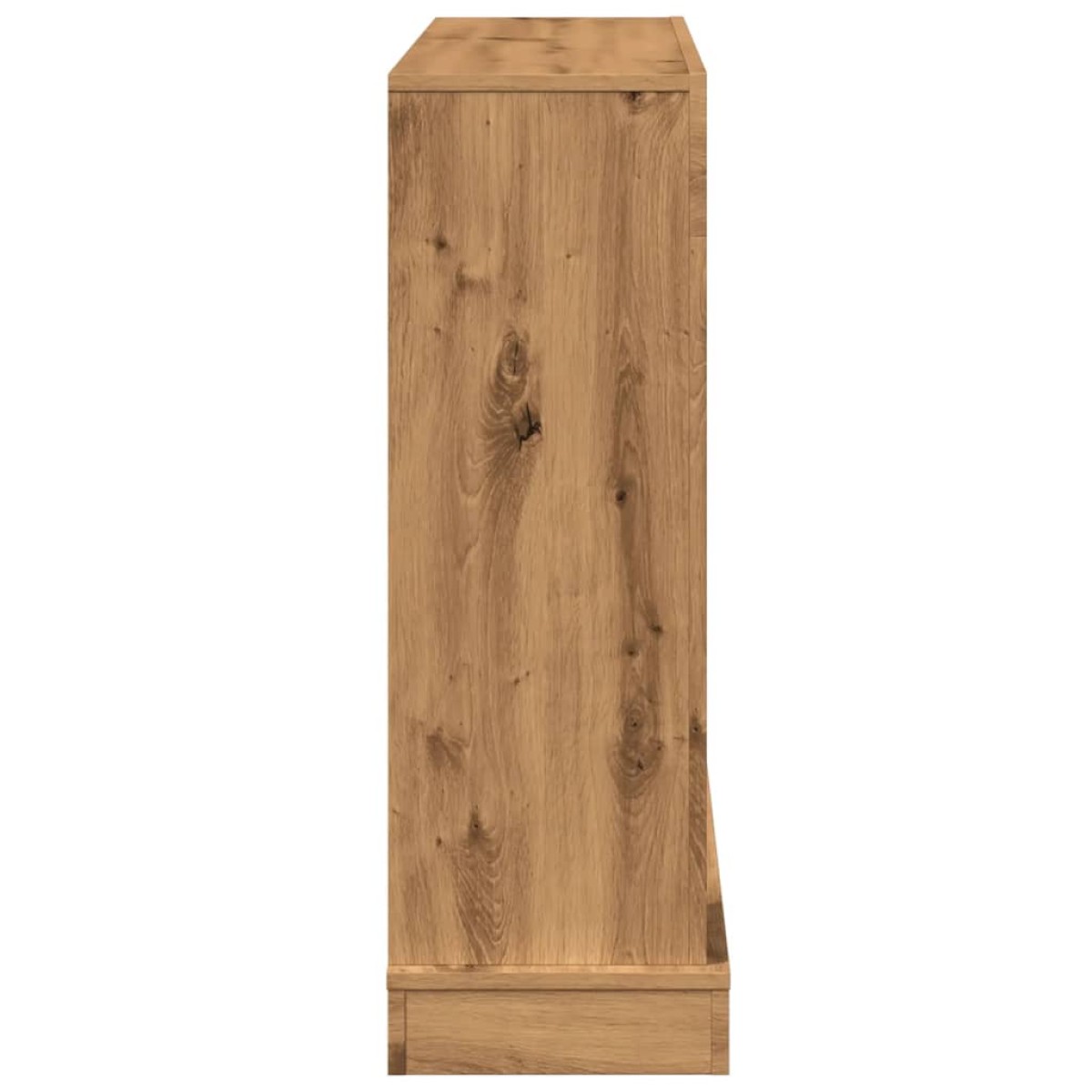 vidaXL Πλαίσιο Τζακιού Αρτισιανή Δρυς 100x30x87,5 εκ. από Επεξ. Ξύλο