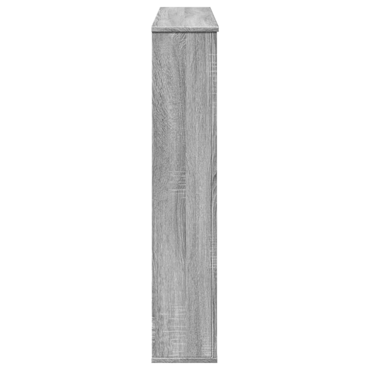 vidaXL Πλαίσιο Τζακιού Γκρι Sonoma 100x20x100 εκ. από Επεξ. Ξύλο