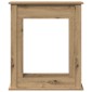 vidaXL Πλαίσιο Τζακιού Αρτισιανή Δρυς 75x20x87,5 εκ. από Επεξ. Ξύλο