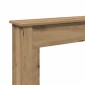 vidaXL Πλαίσιο Τζακιού Αρτισιανή Δρυς 75x20x87,5 εκ. από Επεξ. Ξύλο