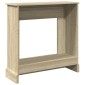 vidaXL Πλαίσιο Τζακιού Sonoma Δρυς 90x30x90 εκ. από Επεξ. Ξύλο