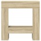 vidaXL Πλαίσιο Τζακιού Sonoma Δρυς 81x18x82 εκ. από Επεξ. Ξύλο