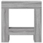 vidaXL Πλαίσιο Τζακιού Γκρι Sonoma 81x18x82 εκ. από Επεξ. Ξύλο
