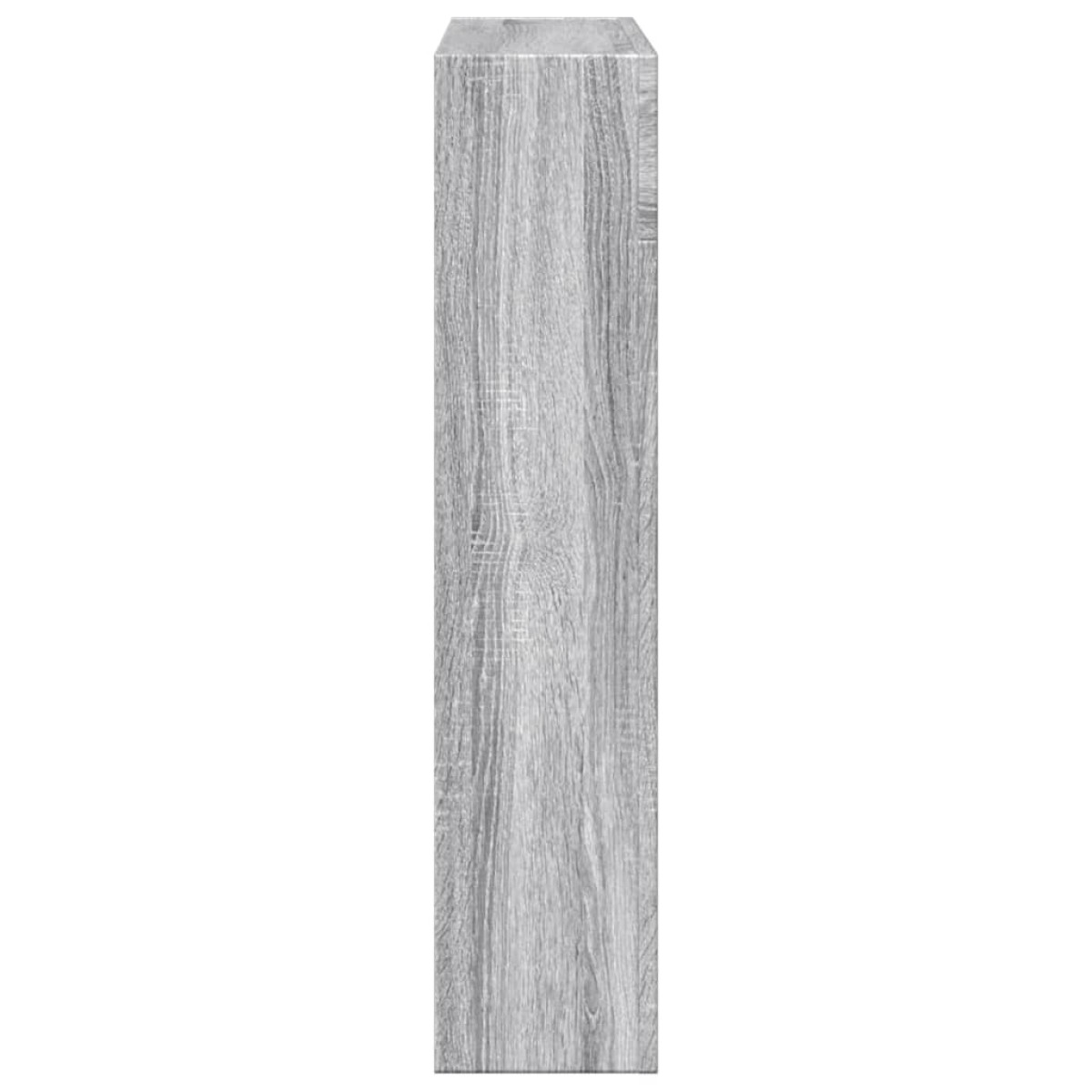 vidaXL Πλαίσιο Τζακιού Γκρι Sonoma 81x18x82 εκ. από Επεξ. Ξύλο