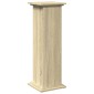 vidaXL Βάση Οθόνης με Αποθ. Sonoma Δρυς 31x30x90 εκ Επεξεργασμένο Ξύλο