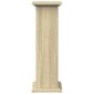 vidaXL Βάση Οθόνης με Αποθ. Sonoma Δρυς 31x30x90 εκ Επεξεργασμένο Ξύλο