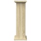 vidaXL Βάση Οθόνης με Αποθ. Sonoma Δρυς 31x30x90 εκ Επεξεργασμένο Ξύλο
