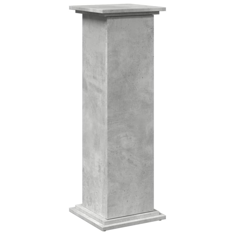 vidaXL Βάση Οθόνης με Αποθ. Γκρι Σκυρ. 31x30x90 εκ. Επεξεργασμένο Ξύλο