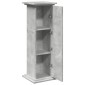 vidaXL Βάση Οθόνης με Αποθ. Γκρι Σκυρ. 31x30x90 εκ. Επεξεργασμένο Ξύλο