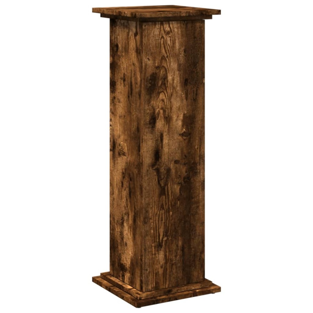 vidaXL Βάση Οθόνης με Αποθ. Καπνιστή Δρυς 31x30x90 εκ. Επεξ. Ξύλο
