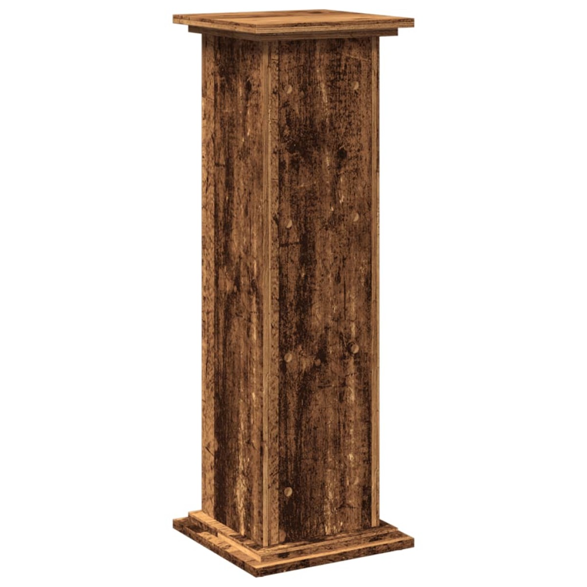 vidaXL Βάση Οθόνης με Αποθ. Όψη Παλαιού Ξύλου 31x30x90 εκ. Επεξ. Ξύλο