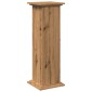 vidaXL Βάση Οθόνης με Αποθ. Αρτισιανή Δρυς 31x30x90 εκ. Επεξ. Ξύλο