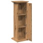vidaXL Βάση Οθόνης με Αποθ. Αρτισιανή Δρυς 31x30x90 εκ. Επεξ. Ξύλο
