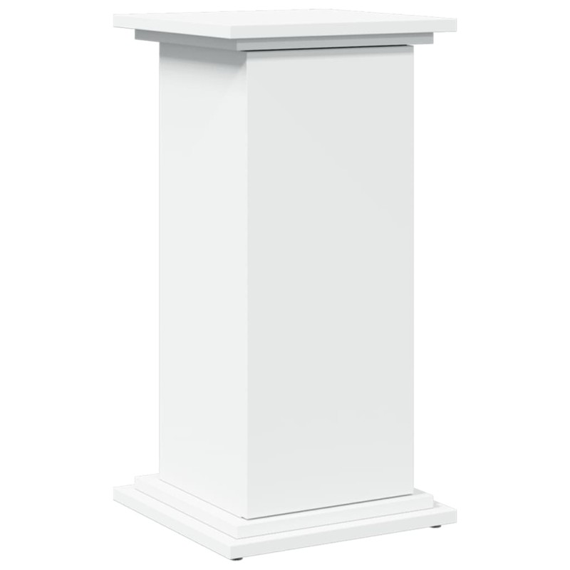 vidaXL Βάση Οθόνης με Αποθ. Λευκή 31x30x60 εκ. Επεξεργασμένο Ξύλο