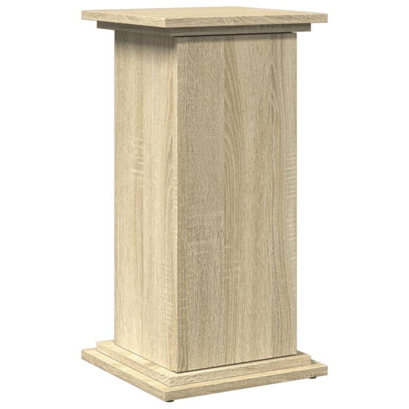 vidaXL Βάση Οθόνης με Αποθ. Sonoma Δρυς 31x30x60 εκ Επεξεργασμένο Ξύλο