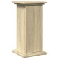 vidaXL Βάση Οθόνης με Αποθ. Sonoma Δρυς 31x30x60 εκ Επεξεργασμένο Ξύλο
