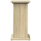 vidaXL Βάση Οθόνης με Αποθ. Sonoma Δρυς 31x30x60 εκ Επεξεργασμένο Ξύλο