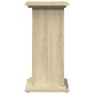 vidaXL Βάση Οθόνης με Αποθ. Sonoma Δρυς 31x30x60 εκ Επεξεργασμένο Ξύλο