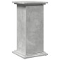 vidaXL Βάση Οθόνης με Αποθ. Γκρι Σκυρ. 31x30x60 εκ. Επεξεργ. Ξύλο
