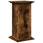 vidaXL Βάση Οθόνης με Αποθ. Καπνιστή Δρυς 31x30x60 εκ Επεξεργ. Ξύλο