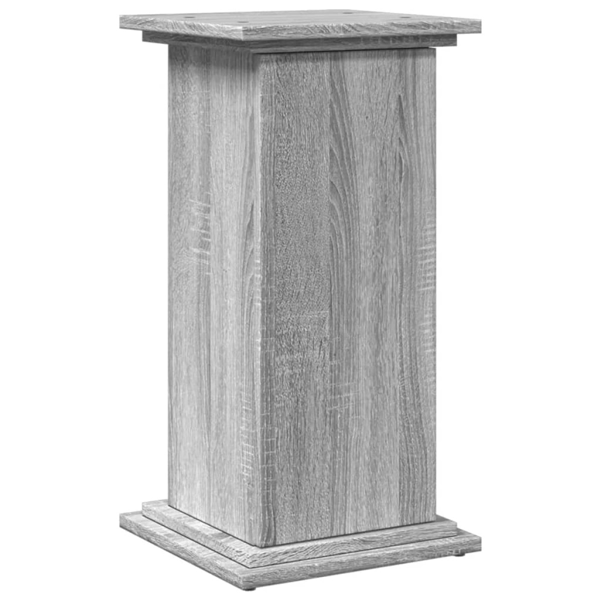 vidaXL Βάση Οθόνης με Αποθ. Γκρι Sonoma 31x30x60 εκ. Επεξεργ. Ξύλο