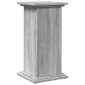 vidaXL Βάση Οθόνης με Αποθ. Γκρι Sonoma 31x30x60 εκ. Επεξεργ. Ξύλο