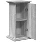 vidaXL Βάση Οθόνης με Αποθ. Γκρι Sonoma 31x30x60 εκ. Επεξεργ. Ξύλο