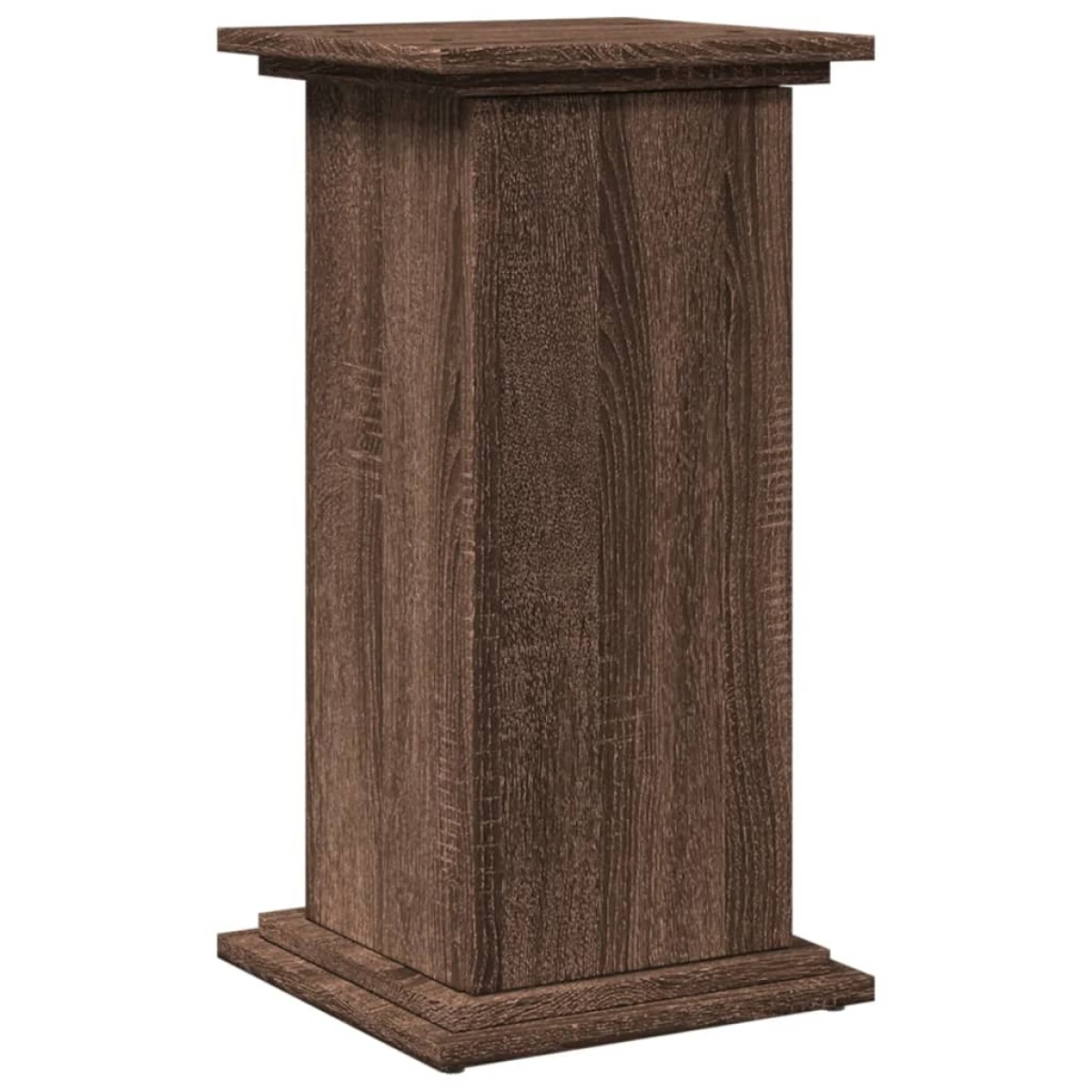 vidaXL Βάση Οθόνης με Αποθ. Καφέ Δρυς 31x30x60 εκ. Επεξεργασμένο Ξύλο