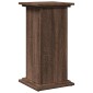 vidaXL Βάση Οθόνης με Αποθ. Καφέ Δρυς 31x30x60 εκ. Επεξεργασμένο Ξύλο